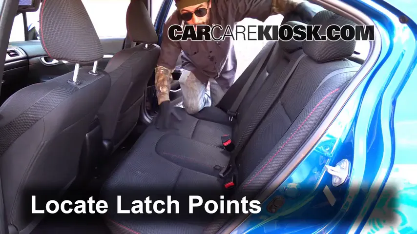 2013 Honda Civic Si 2.4L 4 Cyl. Sedan Car Seats Install